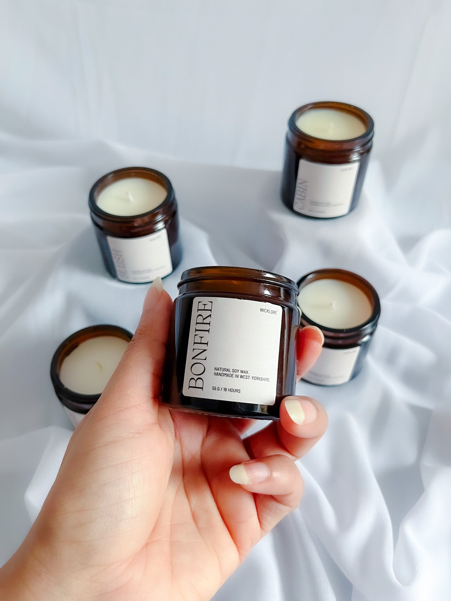 Set of 3 Mini Scented Candles