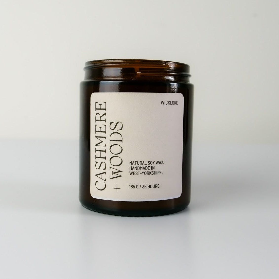 CASHMERE + WOODS - Scented Soy Candle