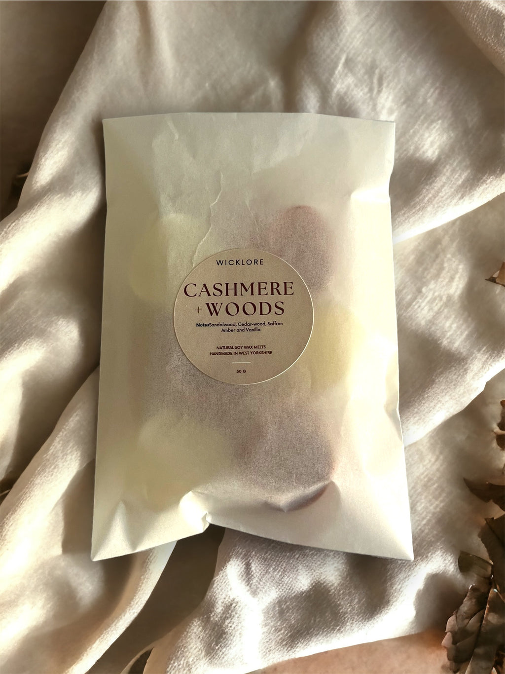 CASHMERE + WOODS - Wax Melts 50 G