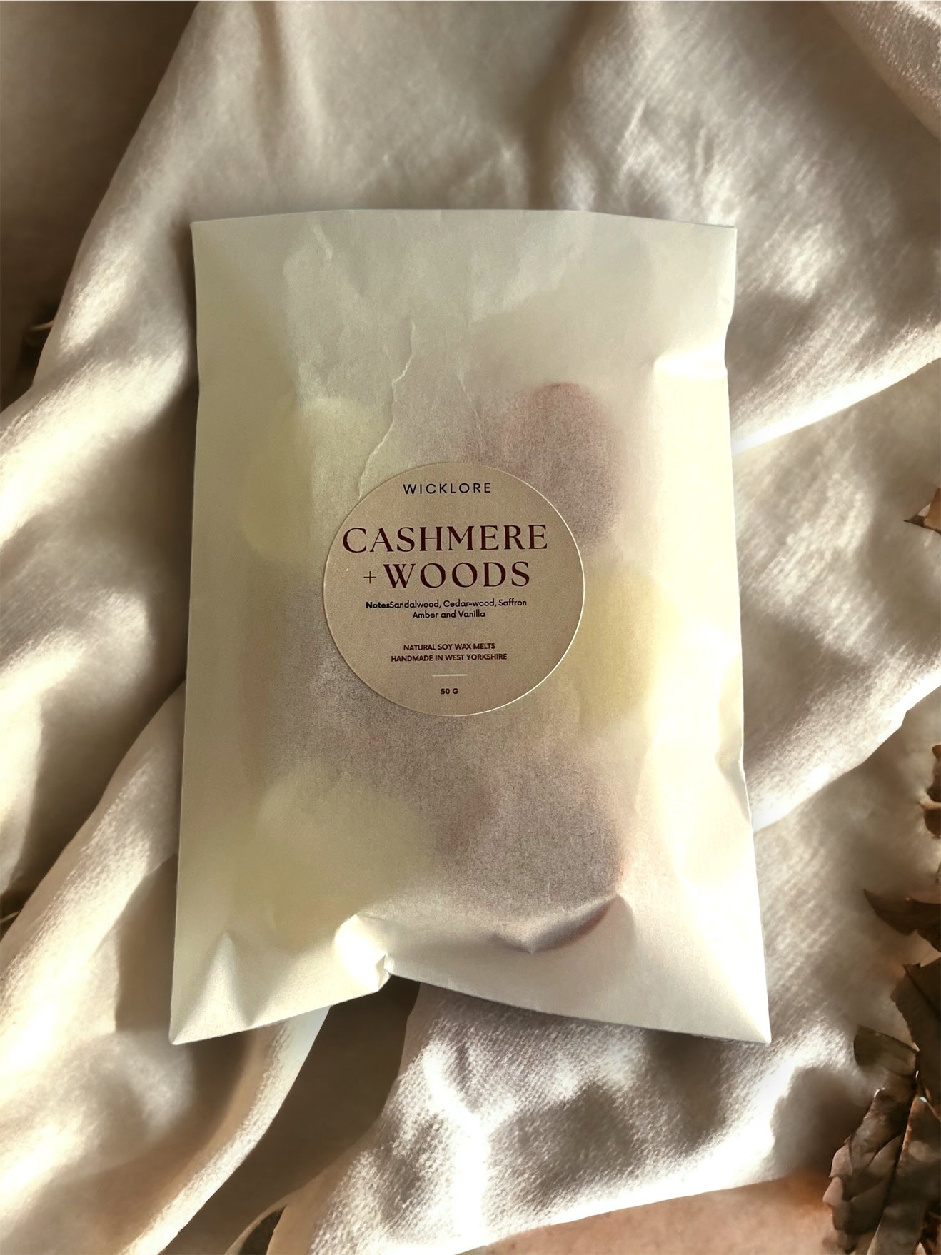 CASHMERE + WOODS - Wax Melts 50 G