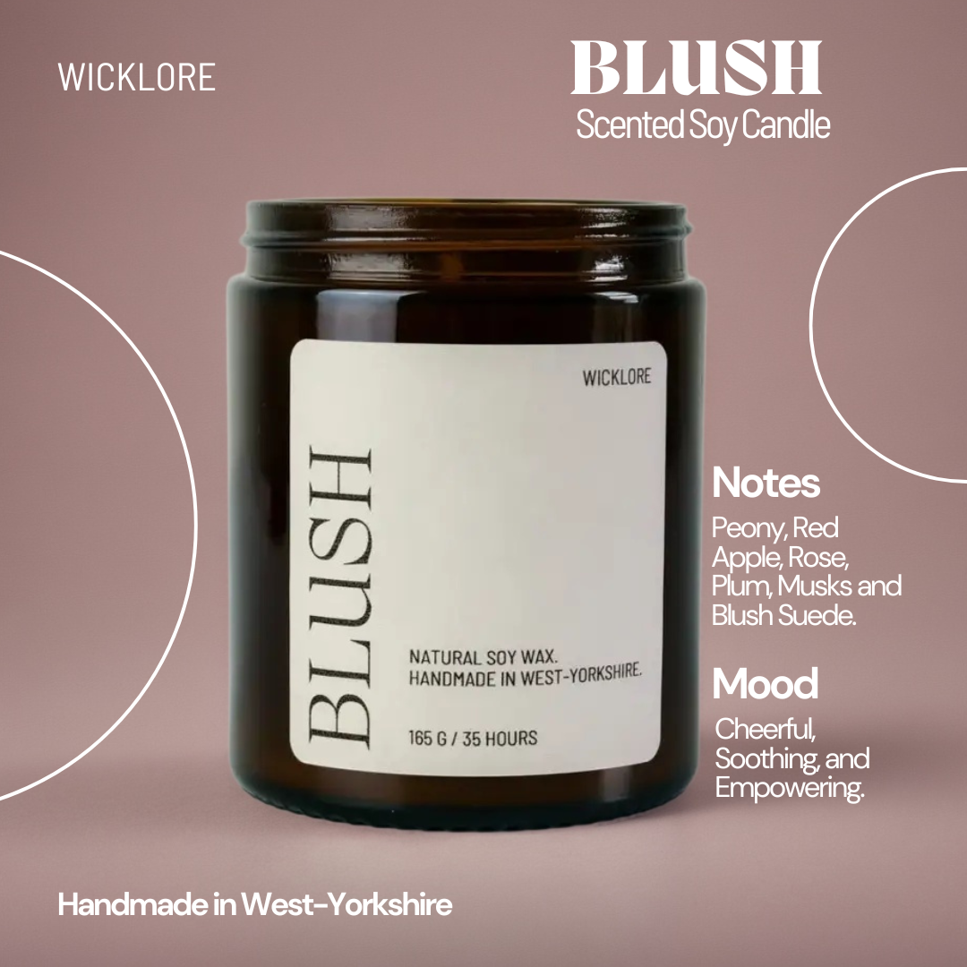 BLUSH - Scented Soy Candle