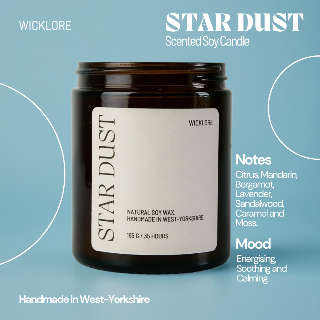 STAR DUST - Scented Soy Candle