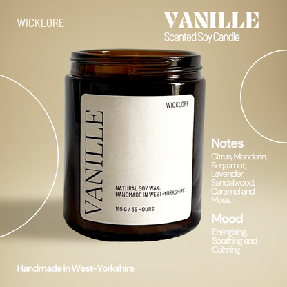 VANILLE - Scented Soy Candle