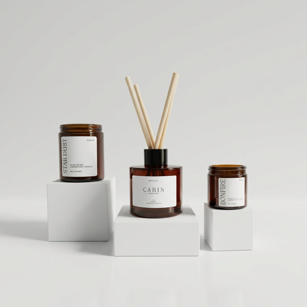 The Mini Scented Candle + Diffuser Duo
