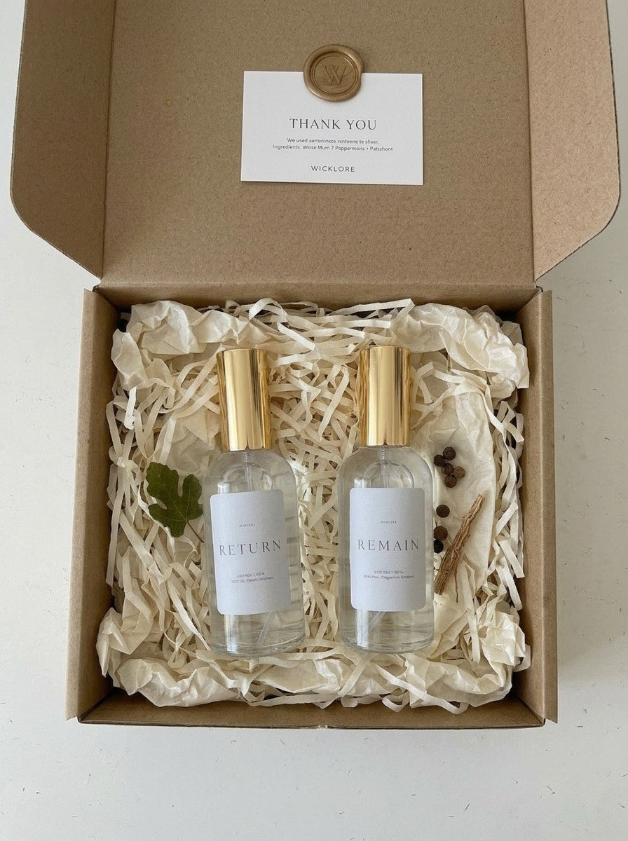 Return & Remain Room Mist Duo